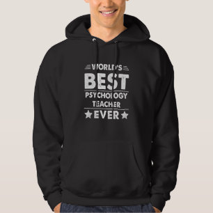 Veste À Capuche Meilleur PROFESSEUR DE PSYCHOLOGIE du monde