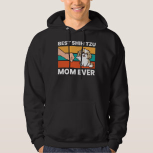 Veste À Capuche Meilleur Shih Tzu Maman Ever Shih Tzu