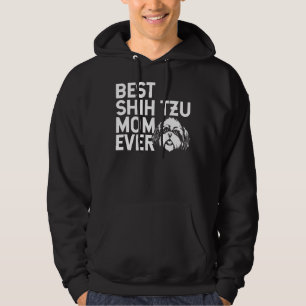 Veste À Capuche Meilleur Shih Tzu Maman Jamais Pour Les Femmes Shi
