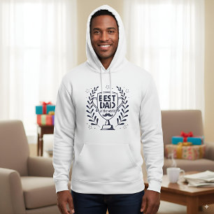 Veste À Capuche Meilleur Trophée Papa - Cadeau de fête du Père