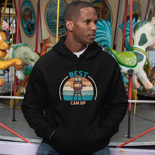 Veste À Capuche Meilleure image vidéo - Caméra rétro