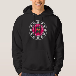 Veste À Capuche Meilleure Rottie Maman jamais ajusté Scoop