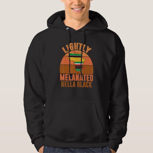 Veste À Capuche Melanin Afri (Devant)