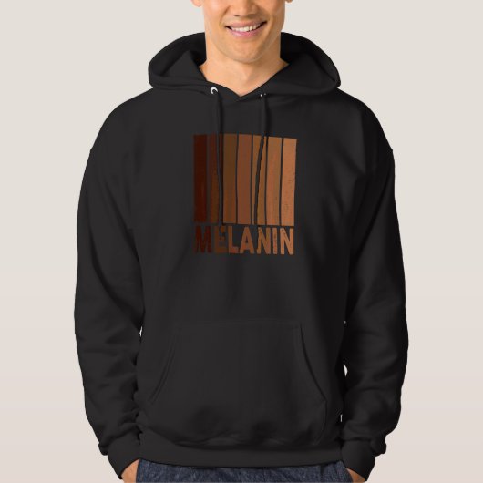 Veste À Capuche Melanin Black Pride Blm Black History Mois Queen (Devant)