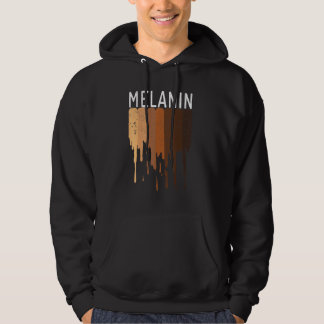 Veste À Capuche Melanin Shades Black Pride Black Histoire