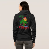 Veste À Capuche Mele Kalikimaka Hawaiian Joyeux Noël Aloha (Dos entier)