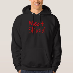 Veste À Capuche Mème De Joueur Du Bouclier De Viande Pour Les Joue