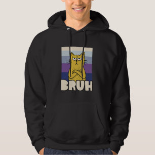 Veste À Capuche Mème drôle de Bruh Frère salutation Adolescents Ga