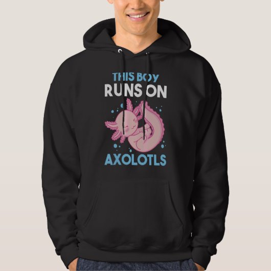 Veste À Capuche Mens Axolotl (Devant)