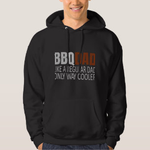 Veste À Capuche Mens BBQDad Comme Un Papa Normal Seulement Way Gla