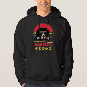 Veste À Capuche Mens Best Bernese Mountain Papa Jamais Chien Vinta