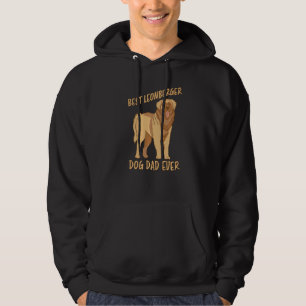 Veste À Capuche Mens Best Leonberger Ever Papa Chien Leonberger Sa