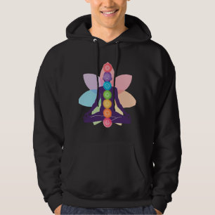 Veste À Capuche Mens Chakra Méditation Juste Quelques Chakra Spiri