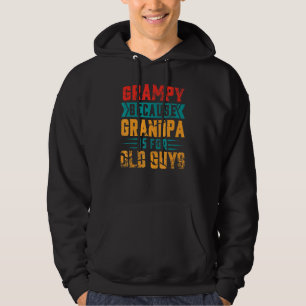 Veste À Capuche Mens Grampy Parce Que Grand-Père Est Pour Les Vieu