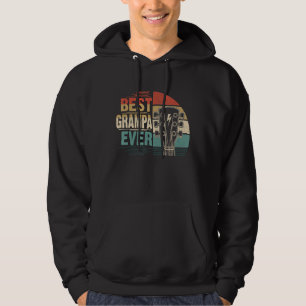 Veste À Capuche Mens Guitariste Guitariste Lover Best Grampa Ever 