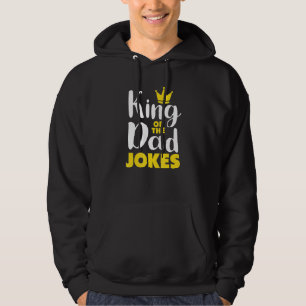 Veste À Capuche Mens King Of The Dad plaisante