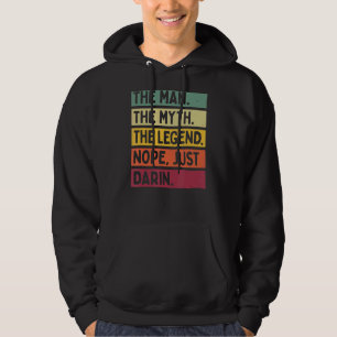 Veste À Capuche Mens L'Homme Le Mythe La Légende Non Juste Darin