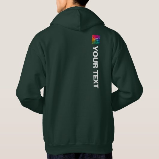 Veste À Capuche Mens Moderne Conception du dos Imprimer Modèle élé (Dos)