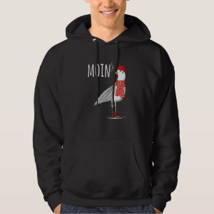 Veste À Capuche Mens Moin Dit Seagull Oiseau Mer Voile Nord Se