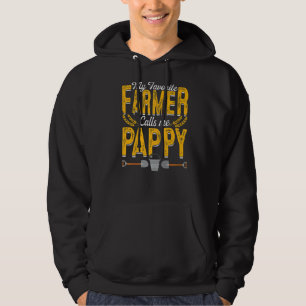 Veste À Capuche Mens Mon Agriculteur Préféré M'Appelle Pappy Farmi
