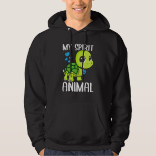 Veste À Capuche Mens Mon Esprit Animal Turtle I Love Papa Heart Va