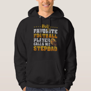 Veste À Capuche Mens Mon Joueur De Football Favori M'Appelle Stepd