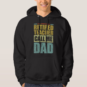 Veste À Capuche Mens Mon Professeur Préféré Retraité M'Appelle Pap