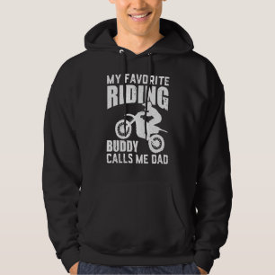 Veste À Capuche Mens Moto Papa Biker Funny Mx Favorite Ridin