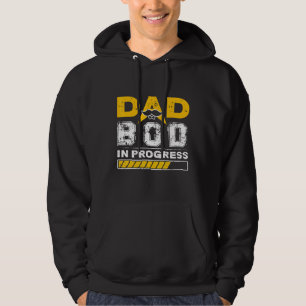 Veste À Capuche Mens Papa Bod En Cours