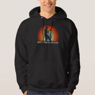 Veste À Capuche Mens Style Rétro Vintage Meilleur Kung Fu Papa Jam