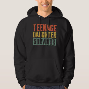 Veste À Capuche Mens Teenage Daughter Survivor  Father's Day 