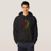 Veste À Capuche Mens Virgo Zodiac (Devant entier)