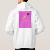 Veste À Capuche Mercredi nous portons (Dos)
