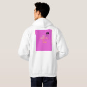 Veste À Capuche Mercredi nous portons (Dos entier)