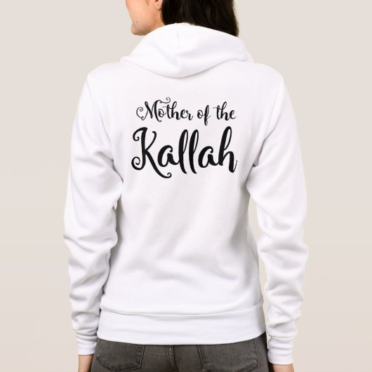 Veste À Capuche Mère de Kallah (Dos)