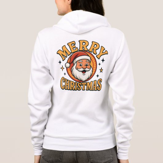 Veste À Capuche Merry Christmas Santa Hoodie (Dos)