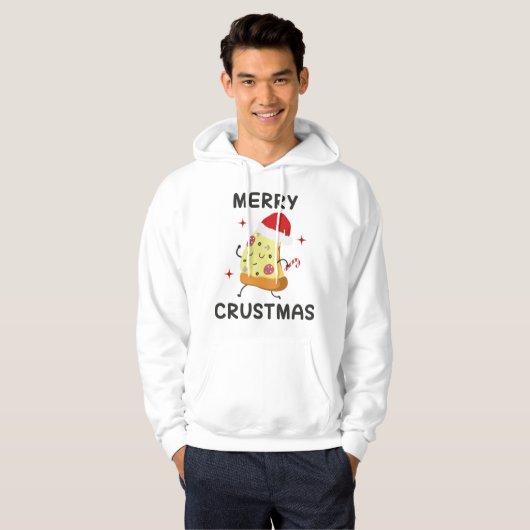 Veste À Capuche Merry Crustmas (Devant entier)