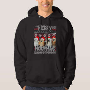 Veste À Capuche Merry Woofmas Cute Poméranienne Et Havanaise Avec