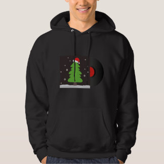 Veste À Capuche Merveilleux temps avec l'arbre de Noël rouge avec
