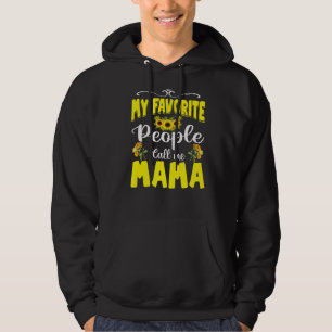 Veste À Capuche Mes Gens Préférés M'Appelent Mama Mignonne Tournes