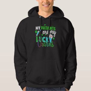 Veste À Capuche Mes Patients Sont Mes Charmants Chanceux Lucky St 