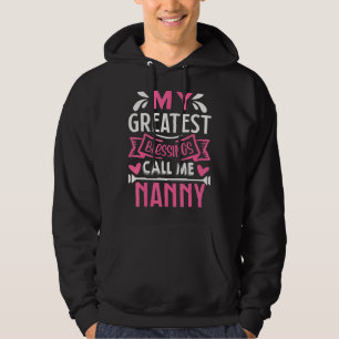 Veste À Capuche Mes plus grandes bénédictions m'appellent mamie