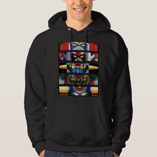 Veste À Capuche Mes robots 80u2019s (Devant)
