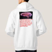 Veste À Capuche Message de préservation du cerveau #3 (Dos)