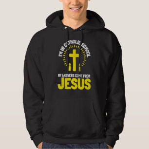 Veste À Capuche Messe De L'Église Catholique De Soeurs Et L'École 