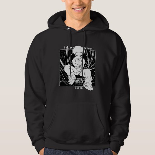 Veste À Capuche Messe noire (Devant)