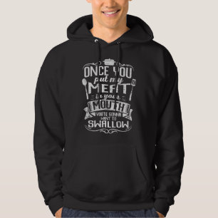 Veste À Capuche Mettez Ma Viande Dans Votre Bouche Blague BBQ Sarc