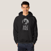 Veste À Capuche Meute de loups (Devant entier)