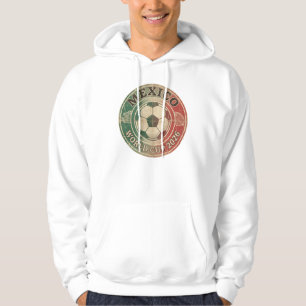 Veste À Capuche Mexico Coupe du Monde 2026 Badge Vintage Retro Foo
