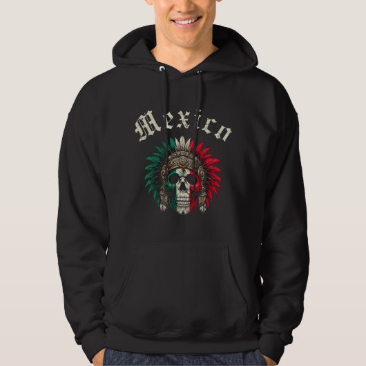 Veste À Capuche Mexique Aztèque (Devant)